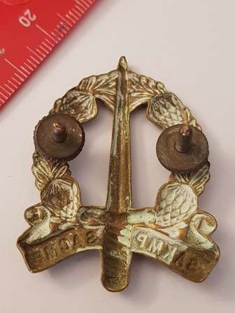 South African Army - SADF - SA MILITARY POLICE BERET BADGE for sale in ...